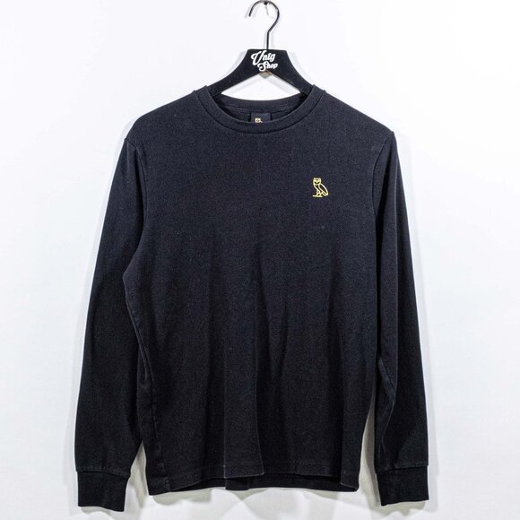 OVO Octobers Very Own Owl Logo Long Sleeve T-Shirt Large Rap Hip Hop Drake - Picture 1 of 6